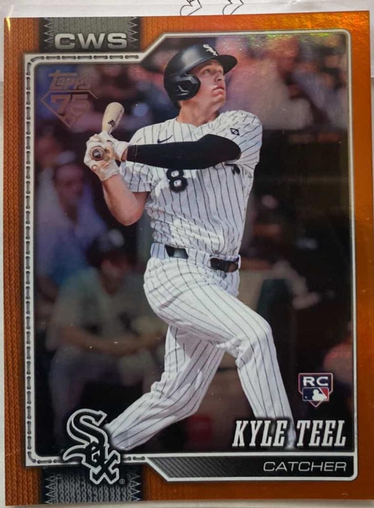 Kyle Teel [Orange Sandglitter] #201