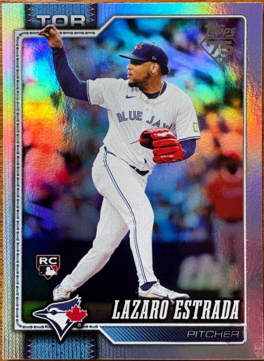 Lazaro Estrada [Silver Crackleboard] #299