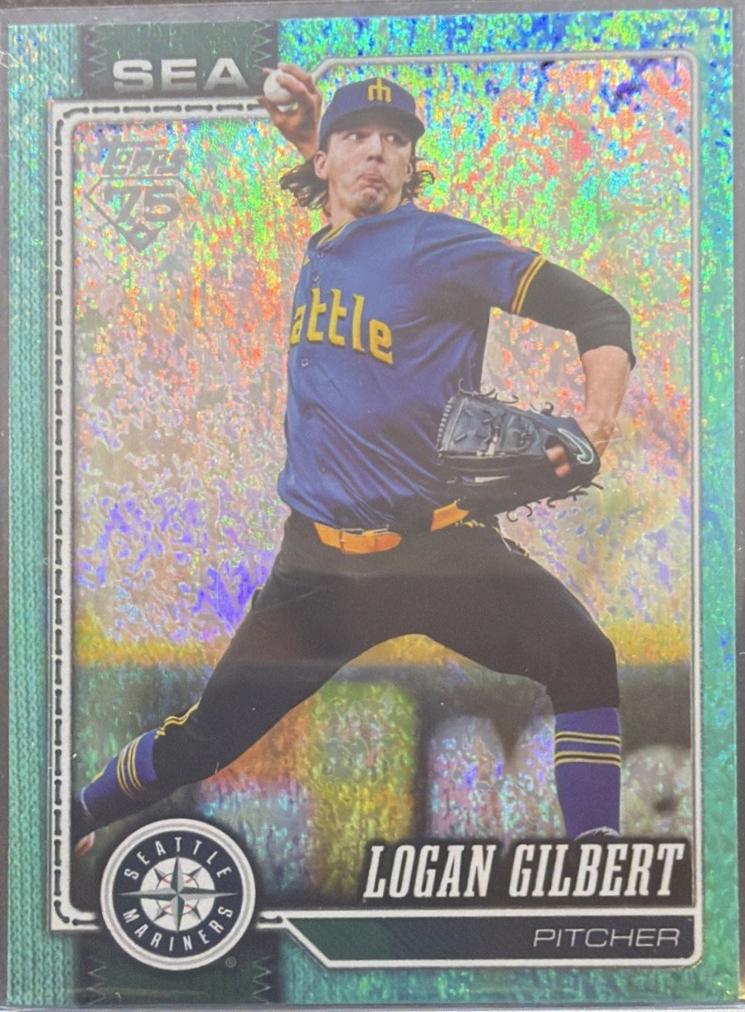 Logan Gilbert [Aqua Holo] #235
