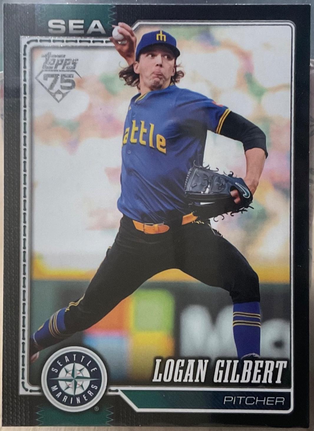 Logan Gilbert [Black Border] #235