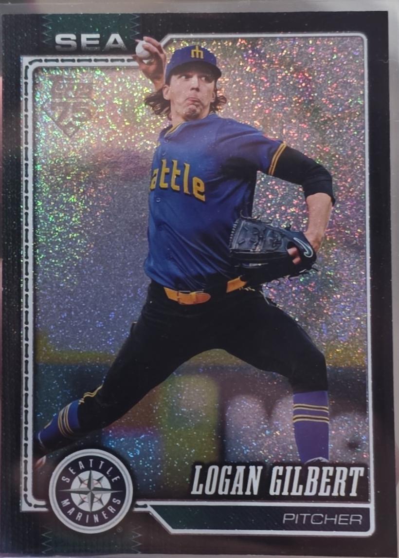Logan Gilbert [Black Sandglitter] #235