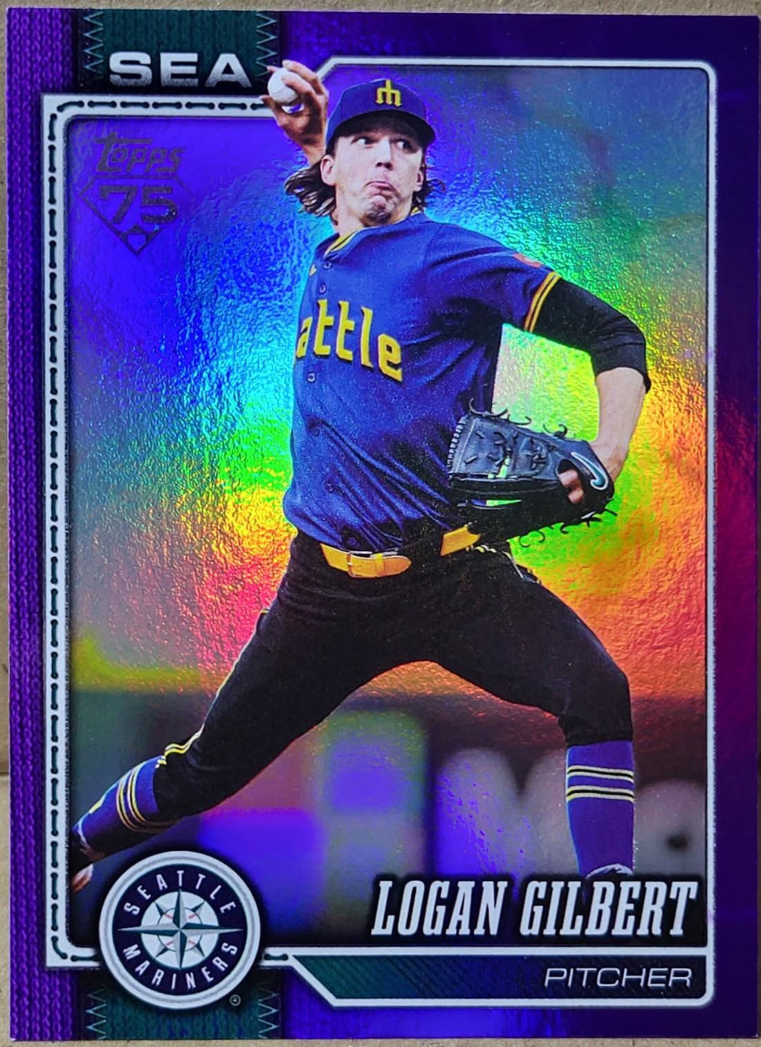 Logan Gilbert [Purple Rainbow] #235