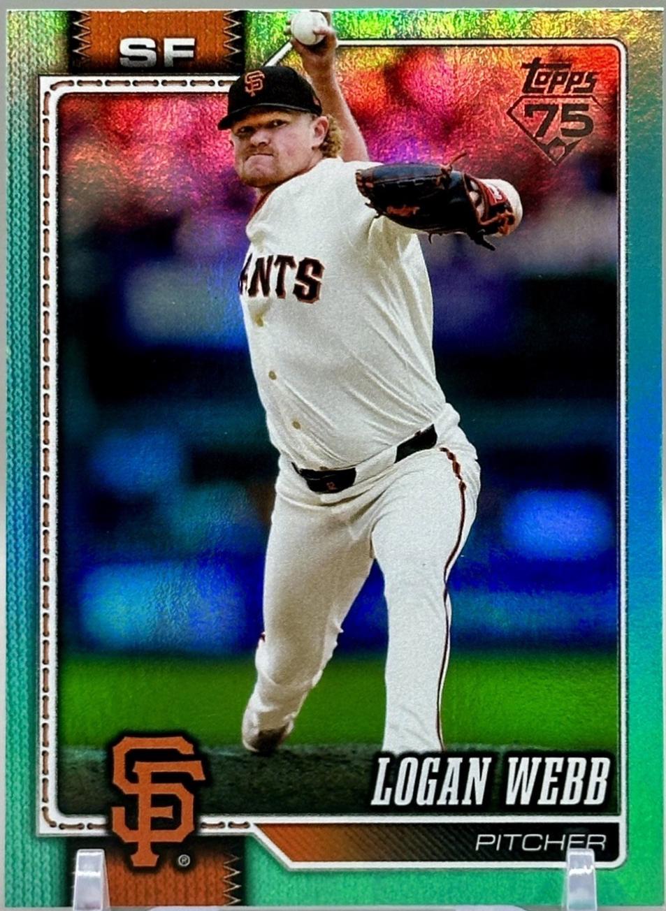 Logan Webb [Aqua Rainbow] #69