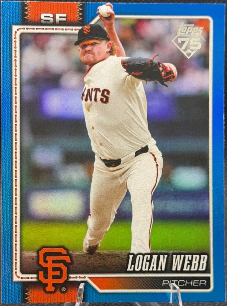 Logan Webb [Blue Rainbow] #69