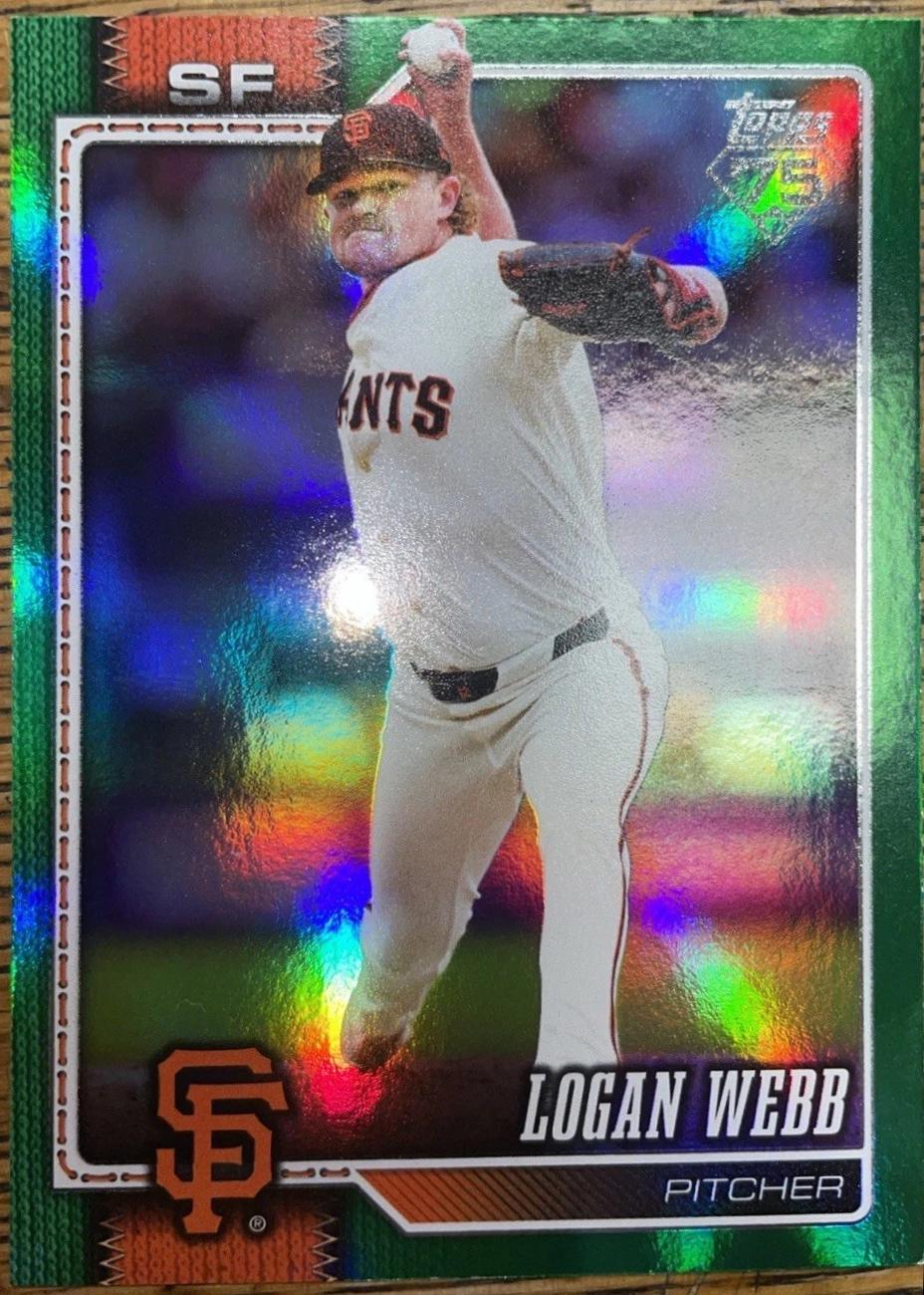 Logan Webb [Green Diamante] #69