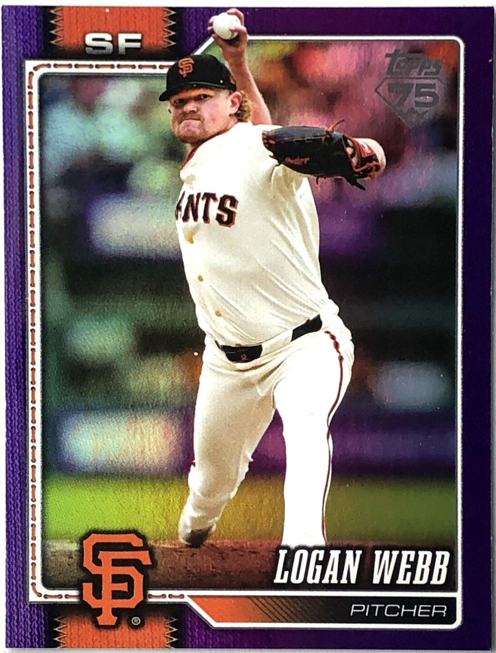Logan Webb [Purple Holo] #69