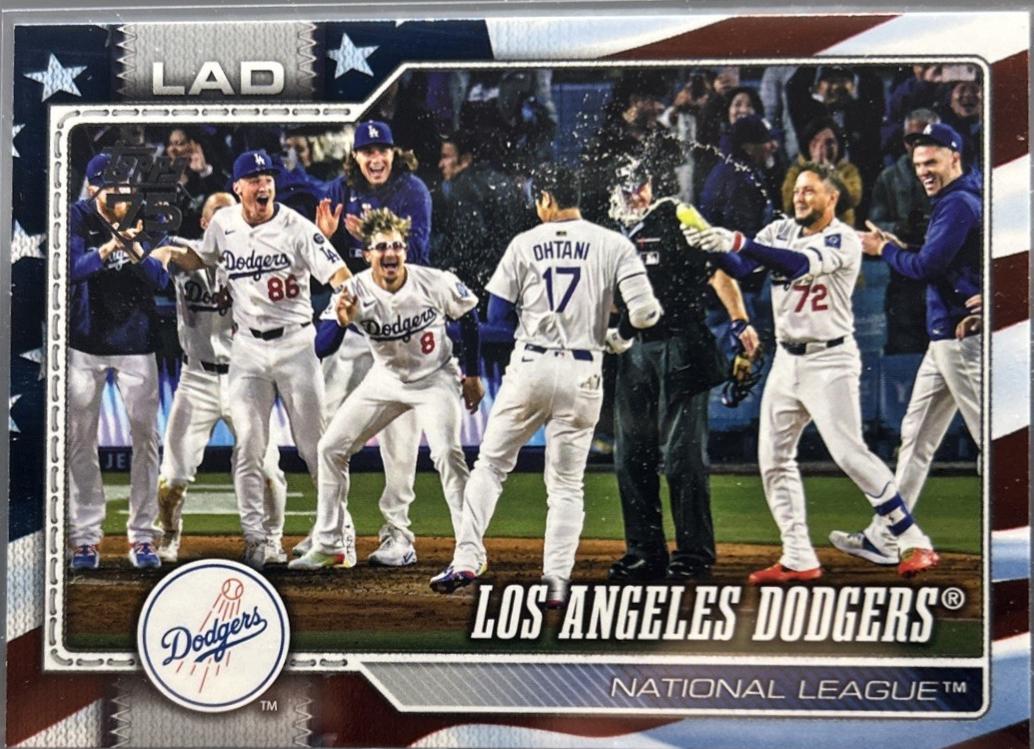 Los Angeles Dodgers [Independence Day] #256