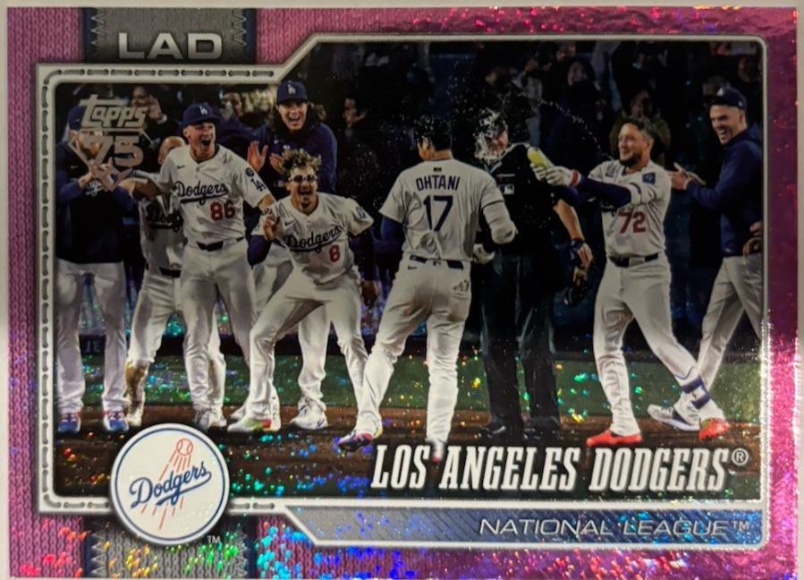 Los Angeles Dodgers [Pink Holo] #256