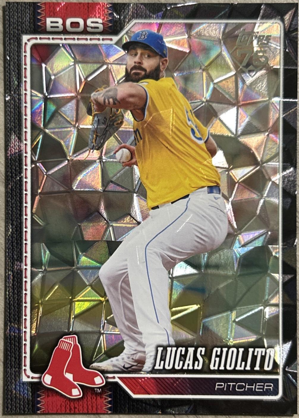 Lucas Giolito [Black Sandglitter] #253