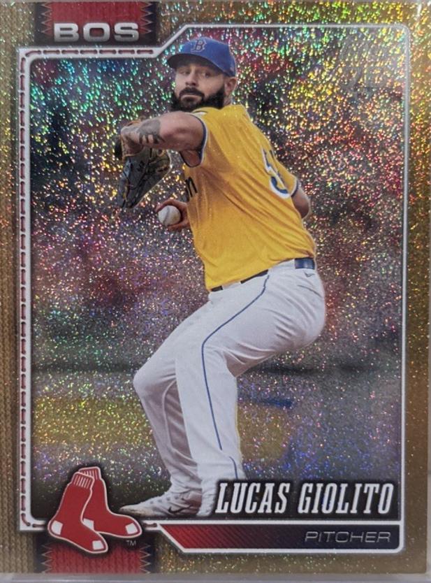 Lucas Giolito [Gold Sandglitter] #253