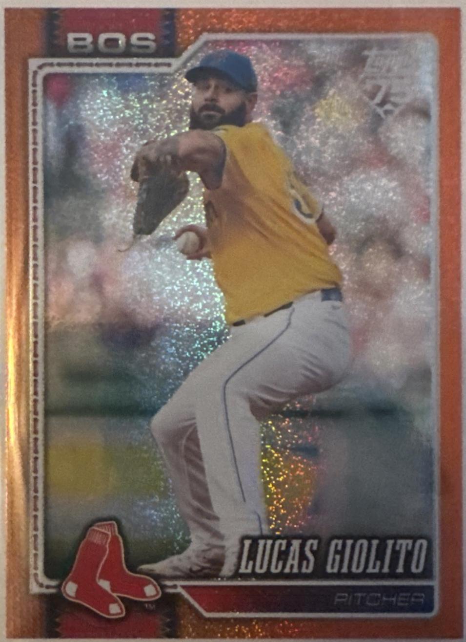 Lucas Giolito [Orange Holo] #253