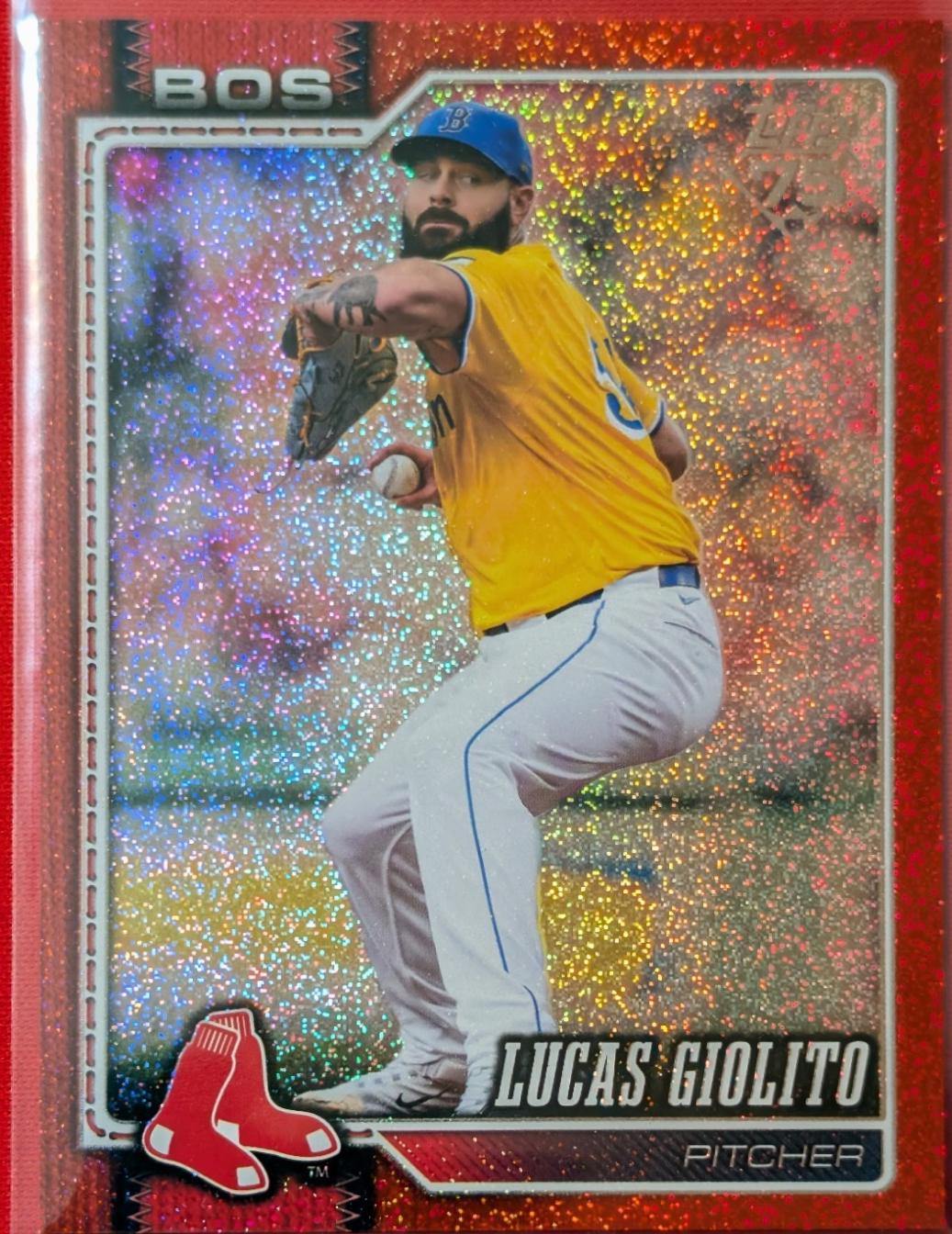Lucas Giolito [Red Sandglitter] #253
