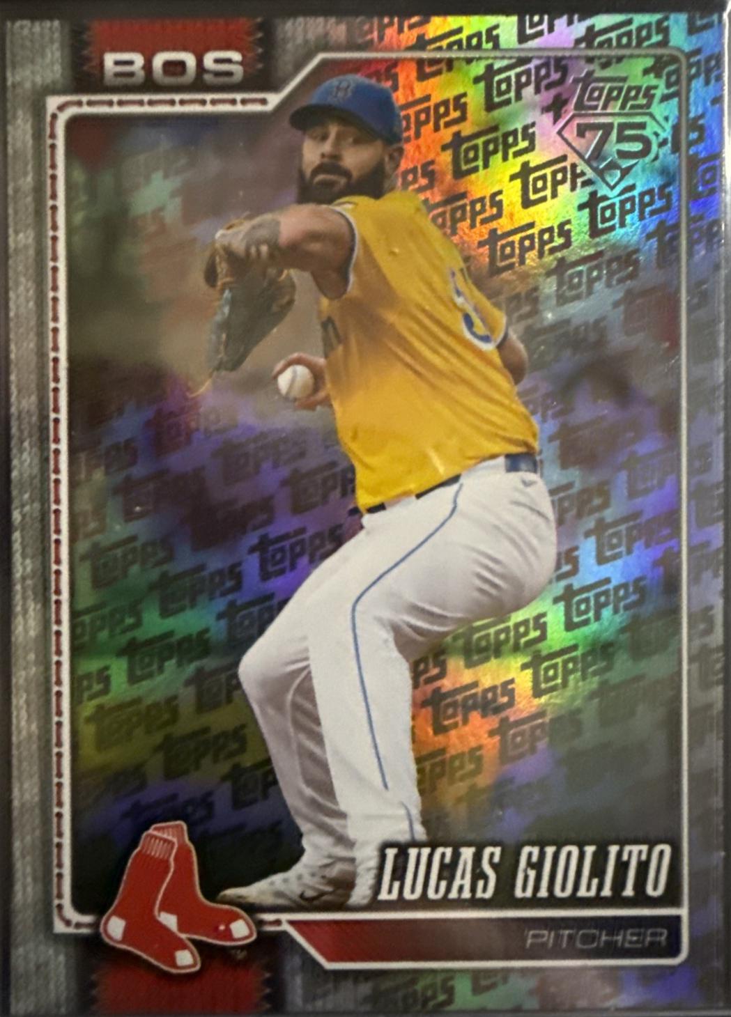 Lucas Giolito [Topps Foil Pattern] #253