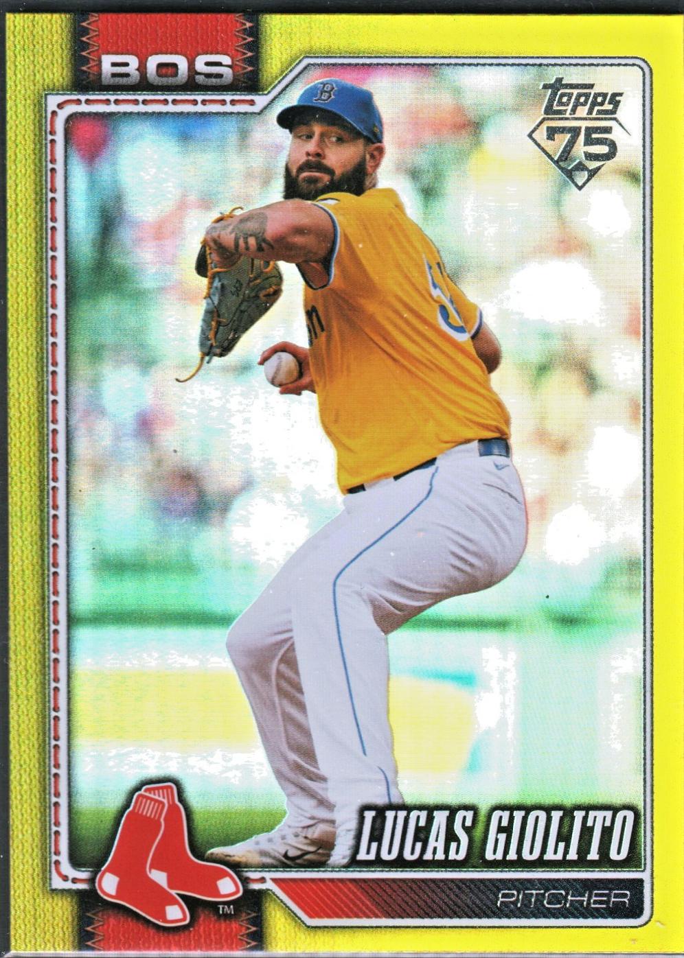 Lucas Giolito [Yellow Rainbow] #253