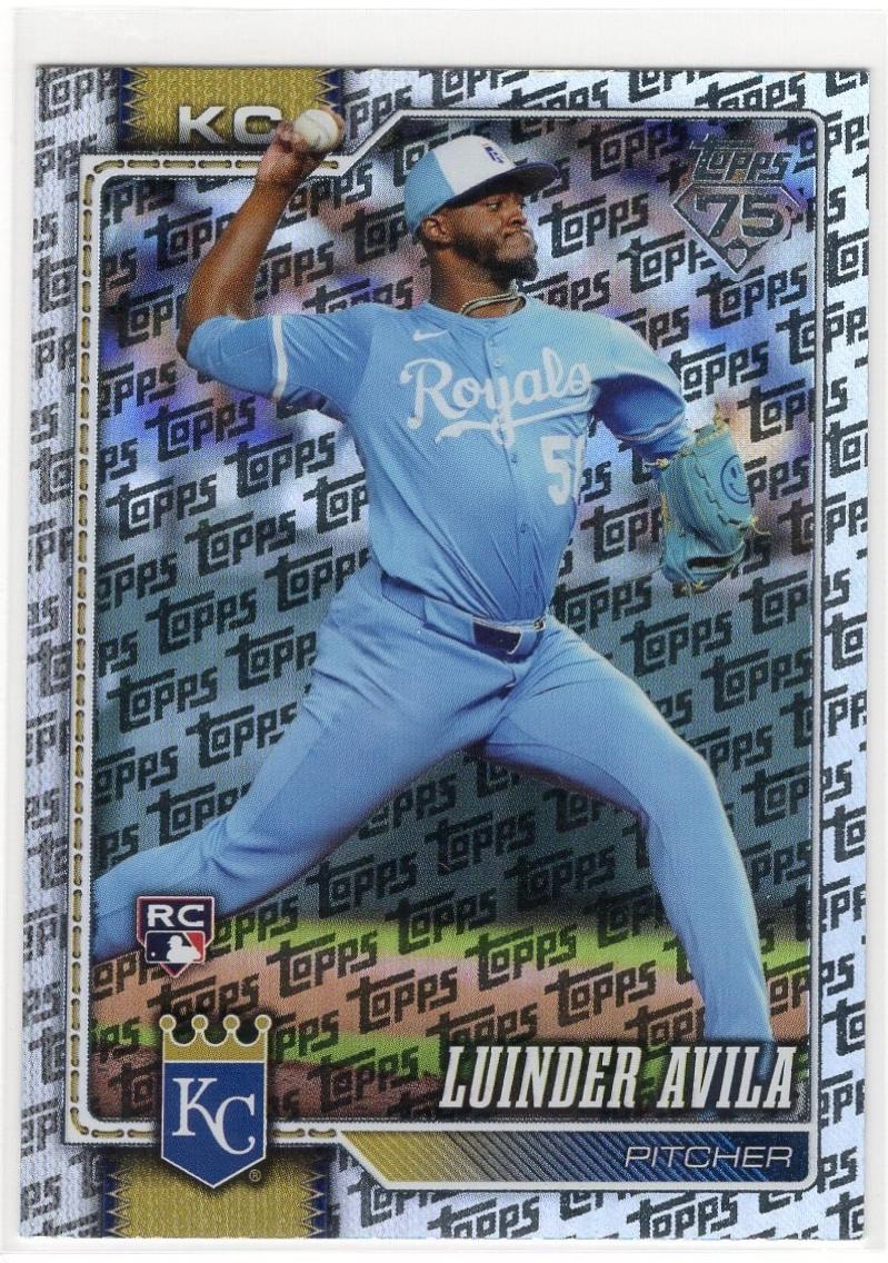 Luinder Avila [Topps Foil Pattern] #120