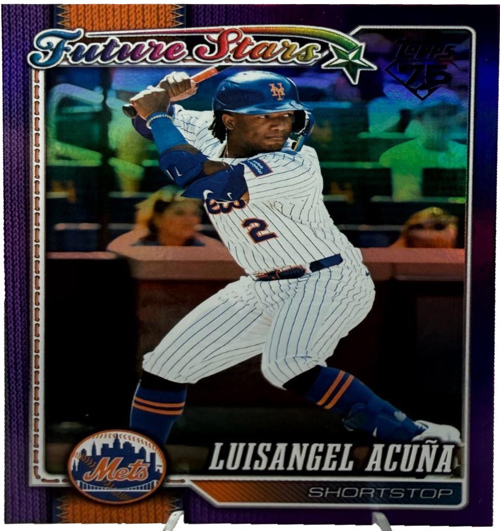 Luisangel Acuna [Purple Rainbow] #275