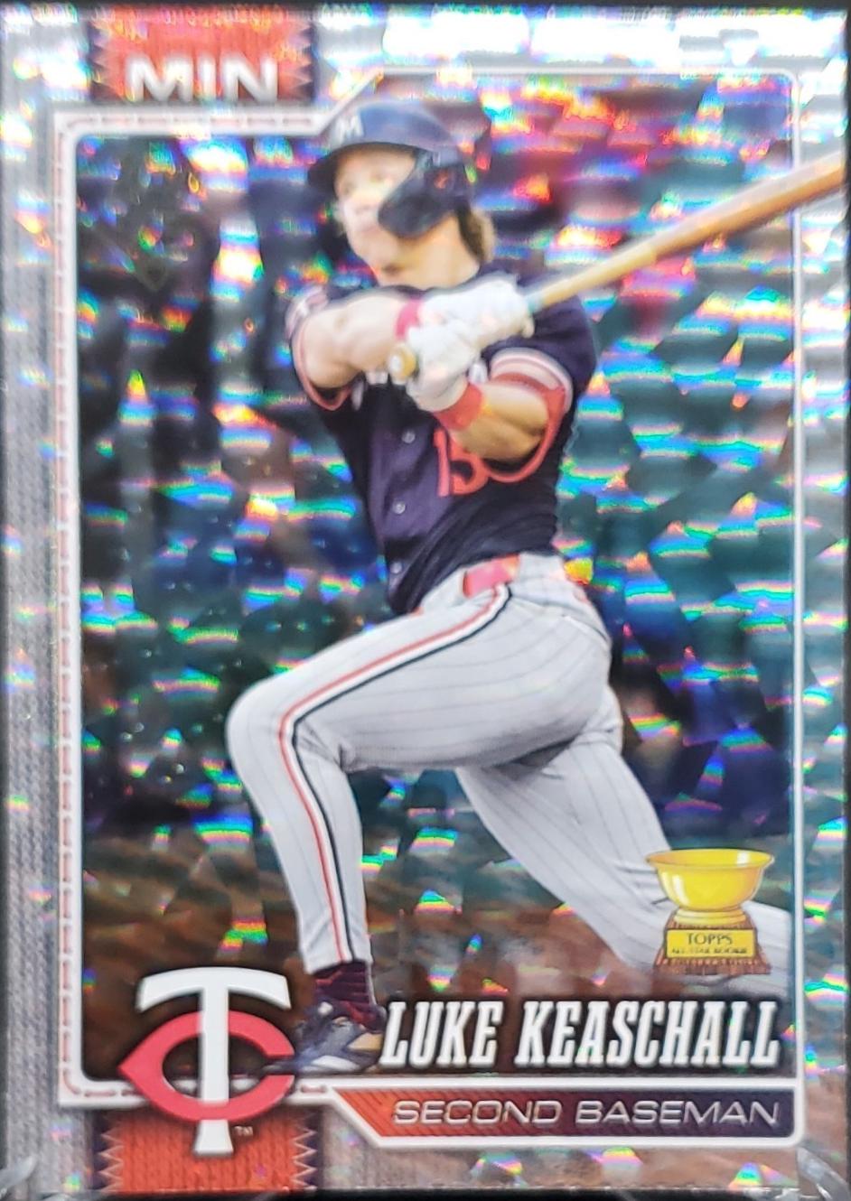 Luke Keaschall [Silver Crackleboard Foil Board] #3