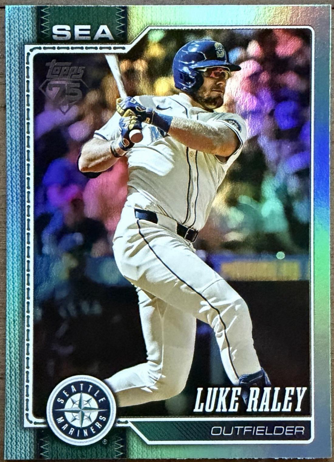 Luke Raley [Aqua Rainbow] #142