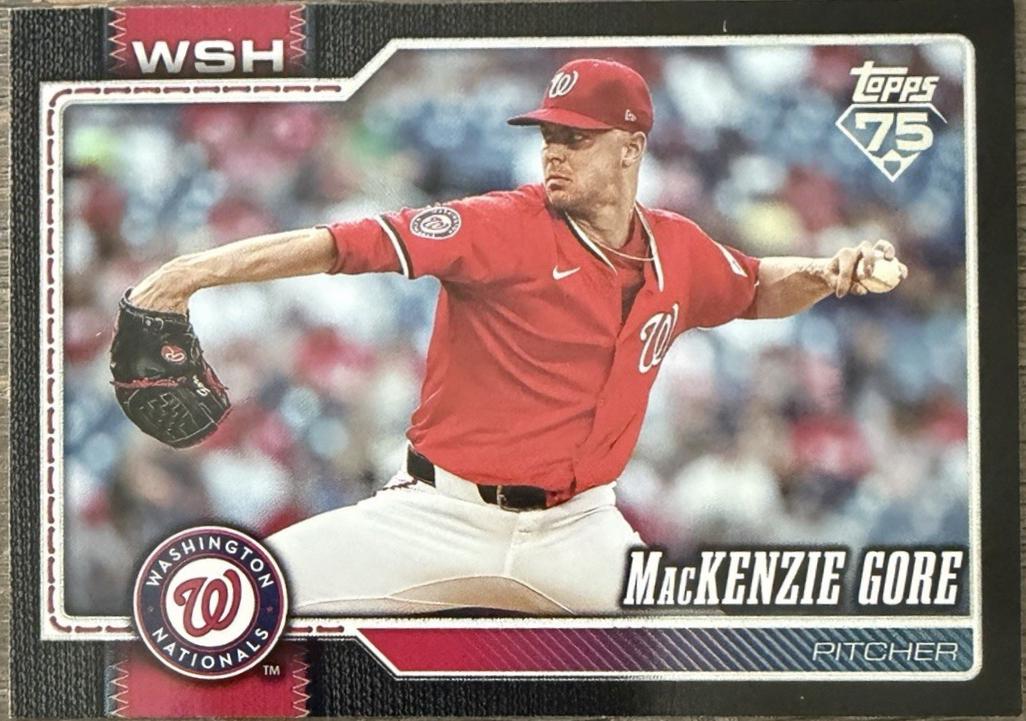 MacKenzie Gore [Black Border] #14
