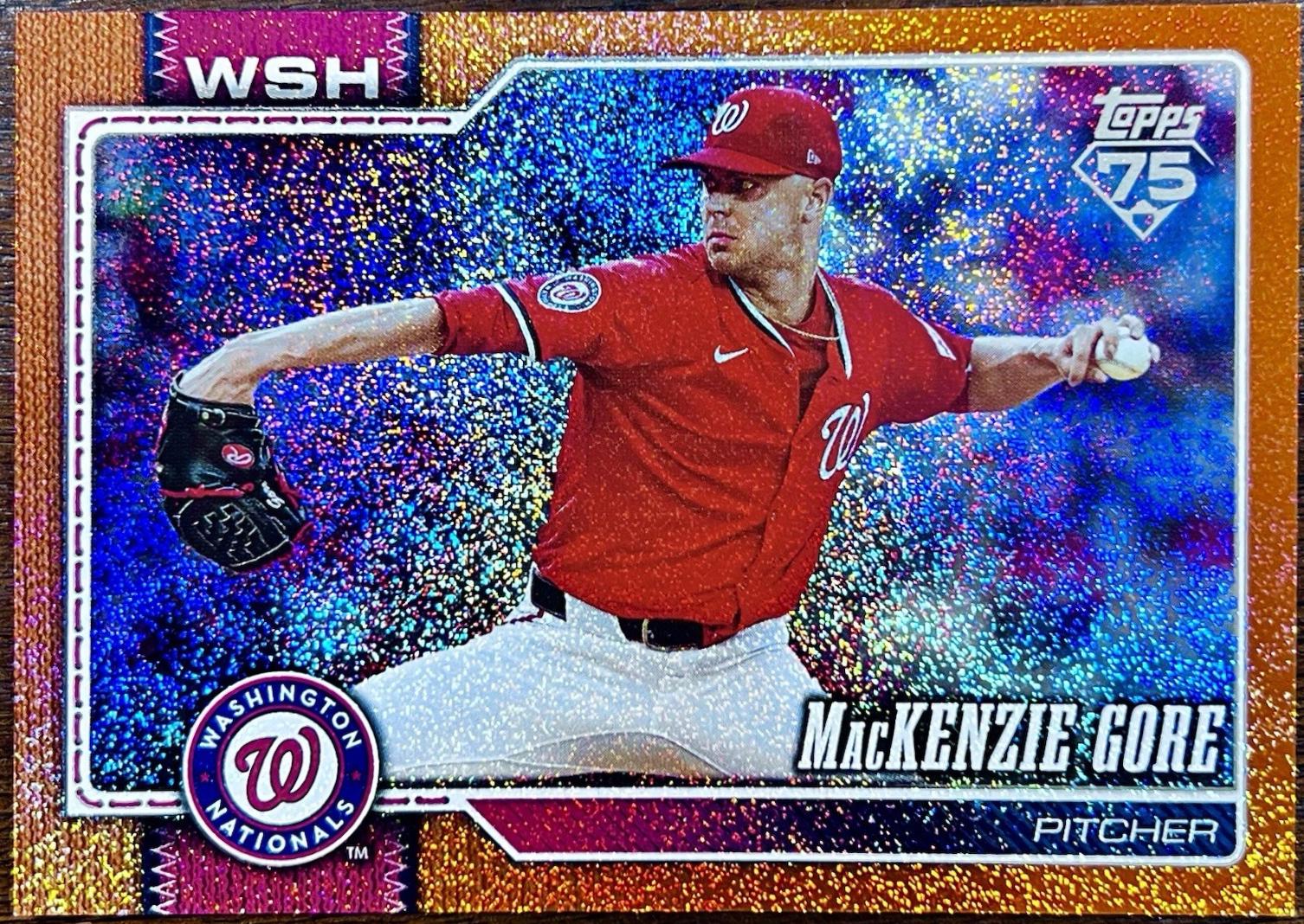 MacKenzie Gore [Orange Sandglitter] #14