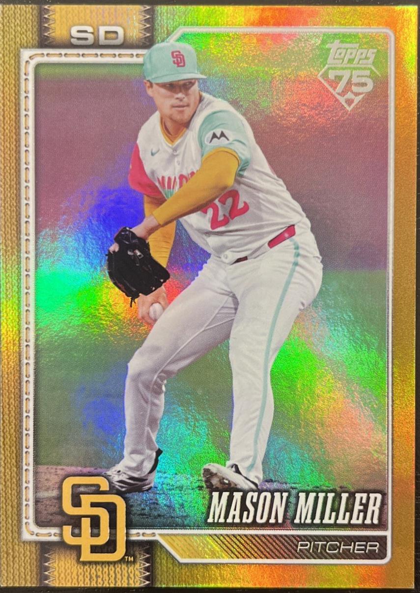 Mason Miller [Gold Rainbow] #179