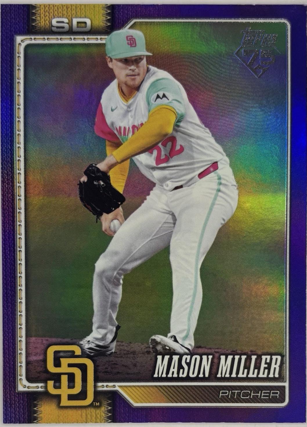 Mason Miller [Purple Rainbow] #179