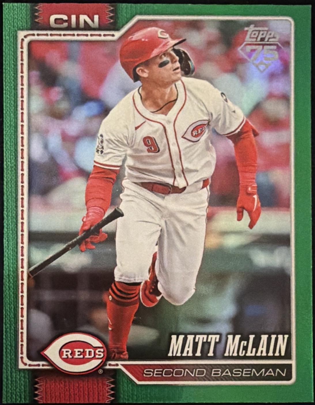 Matt McLain [Green Rainbow] #81