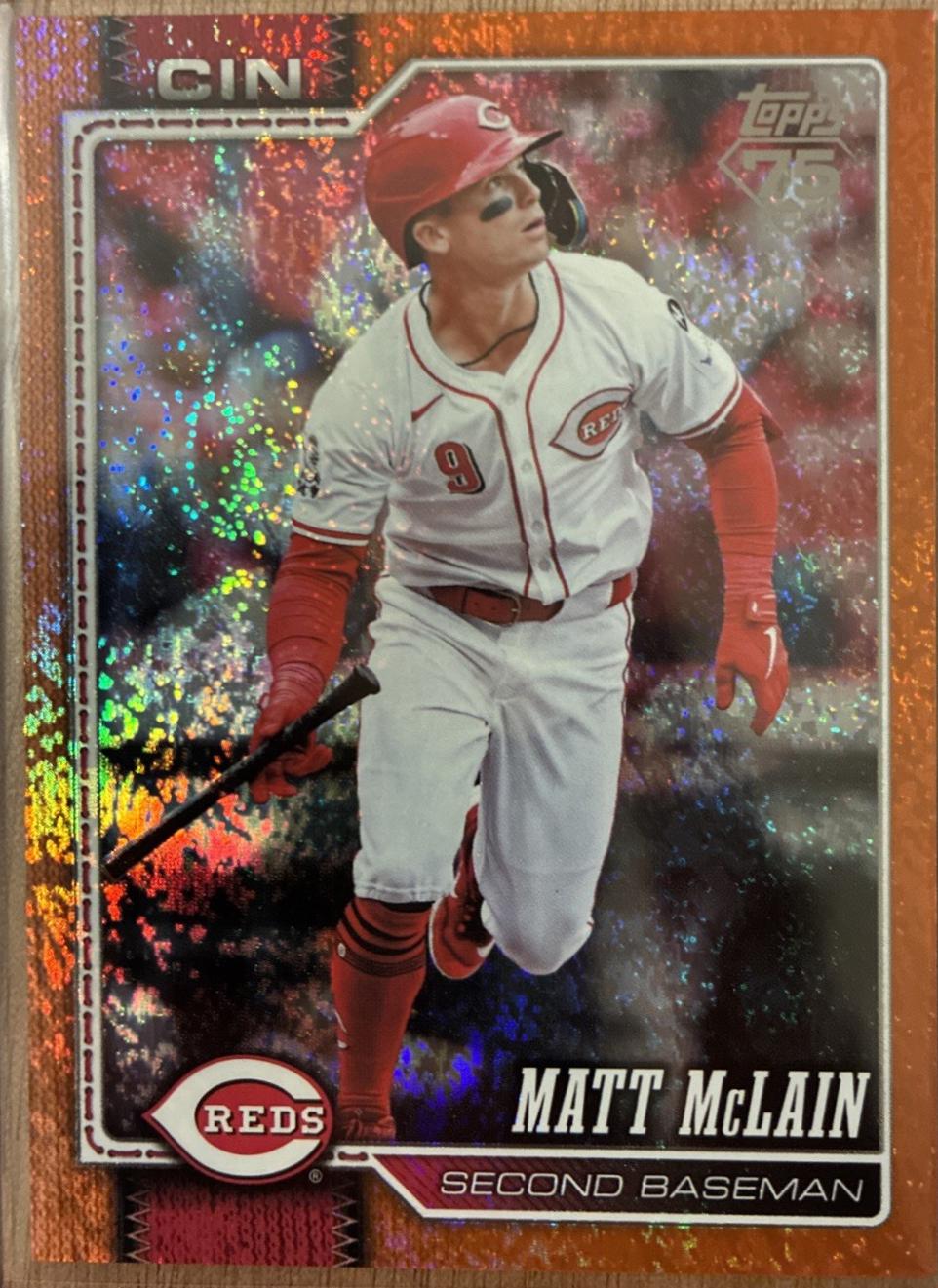 Matt McLain [Orange Holo] #81