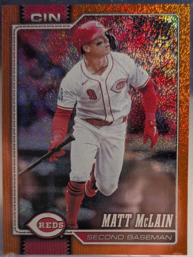 Matt McLain [Orange Sandglitter] #81