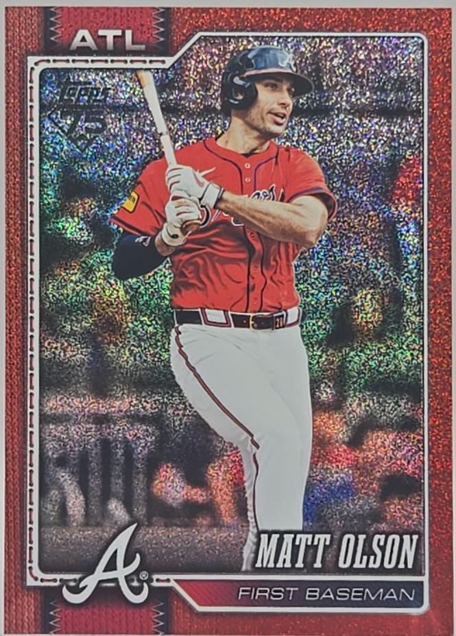 Matt Olson [Red Sandglitter] #39