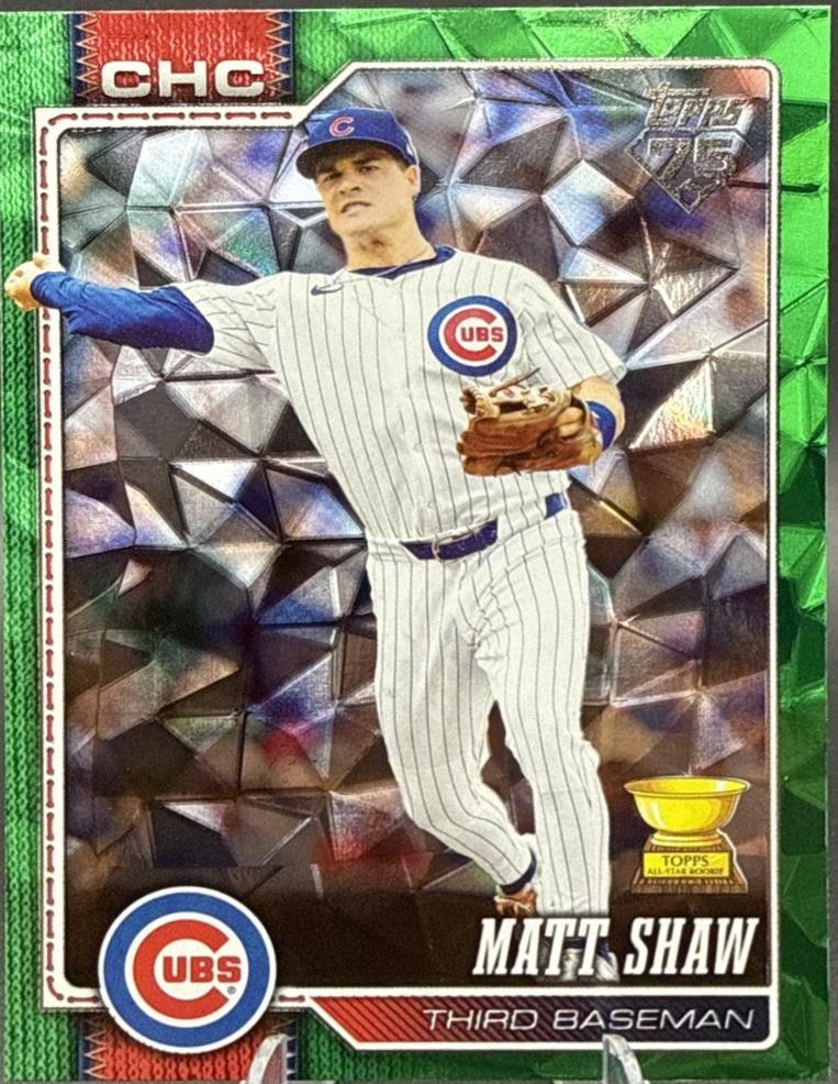 Matt Shaw [Green Diamante] #27