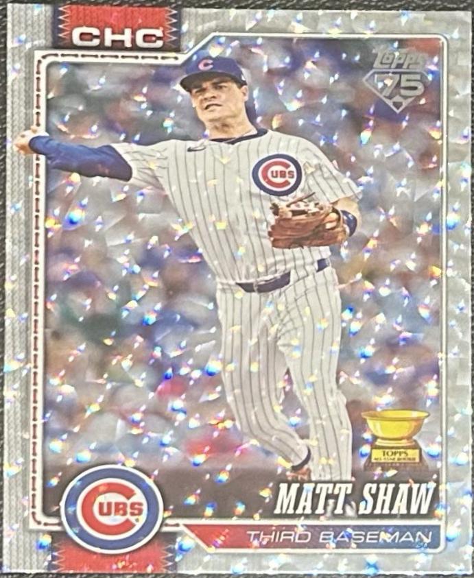 Matt Shaw [Silver Crackleboard Foil Board] #27