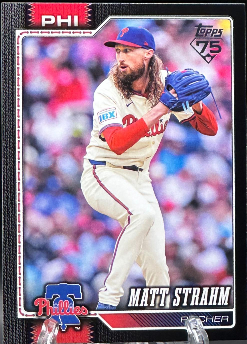 Matt Strahm [Black Border] #298