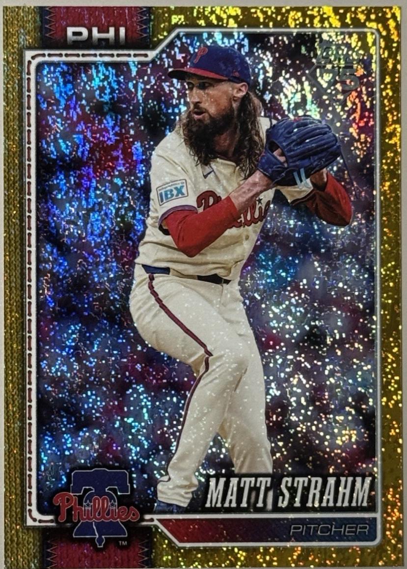 Matt Strahm [Gold Holo] #298