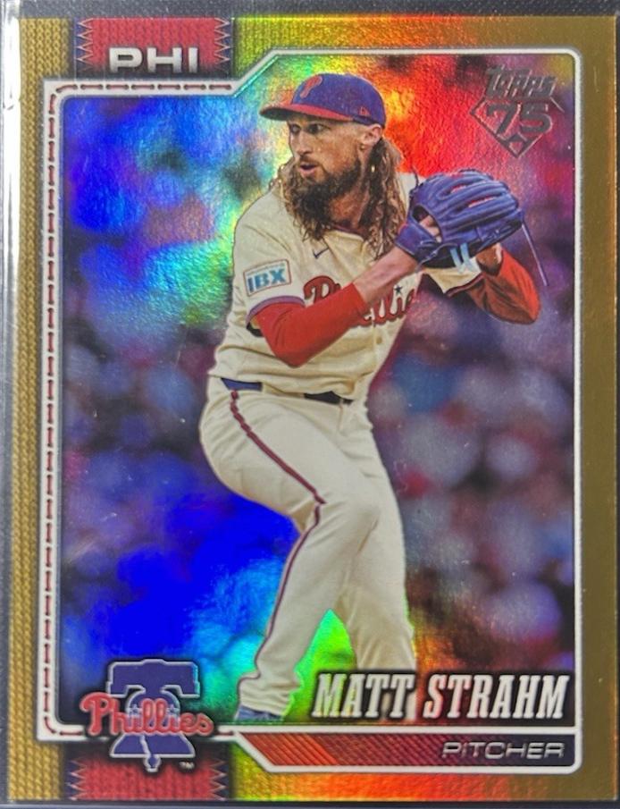 Matt Strahm [Gold Rainbow] #298