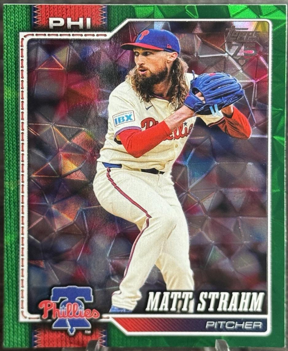 Matt Strahm [Green Diamante] #298