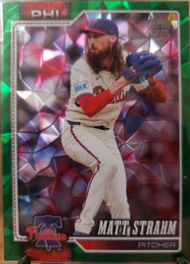Matt Strahm [Green Rainbow] #298