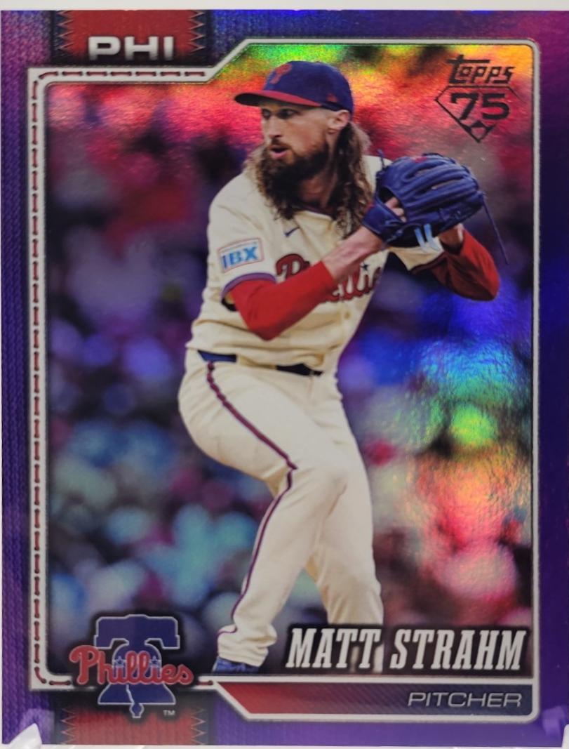 Matt Strahm [Purple Rainbow] #298