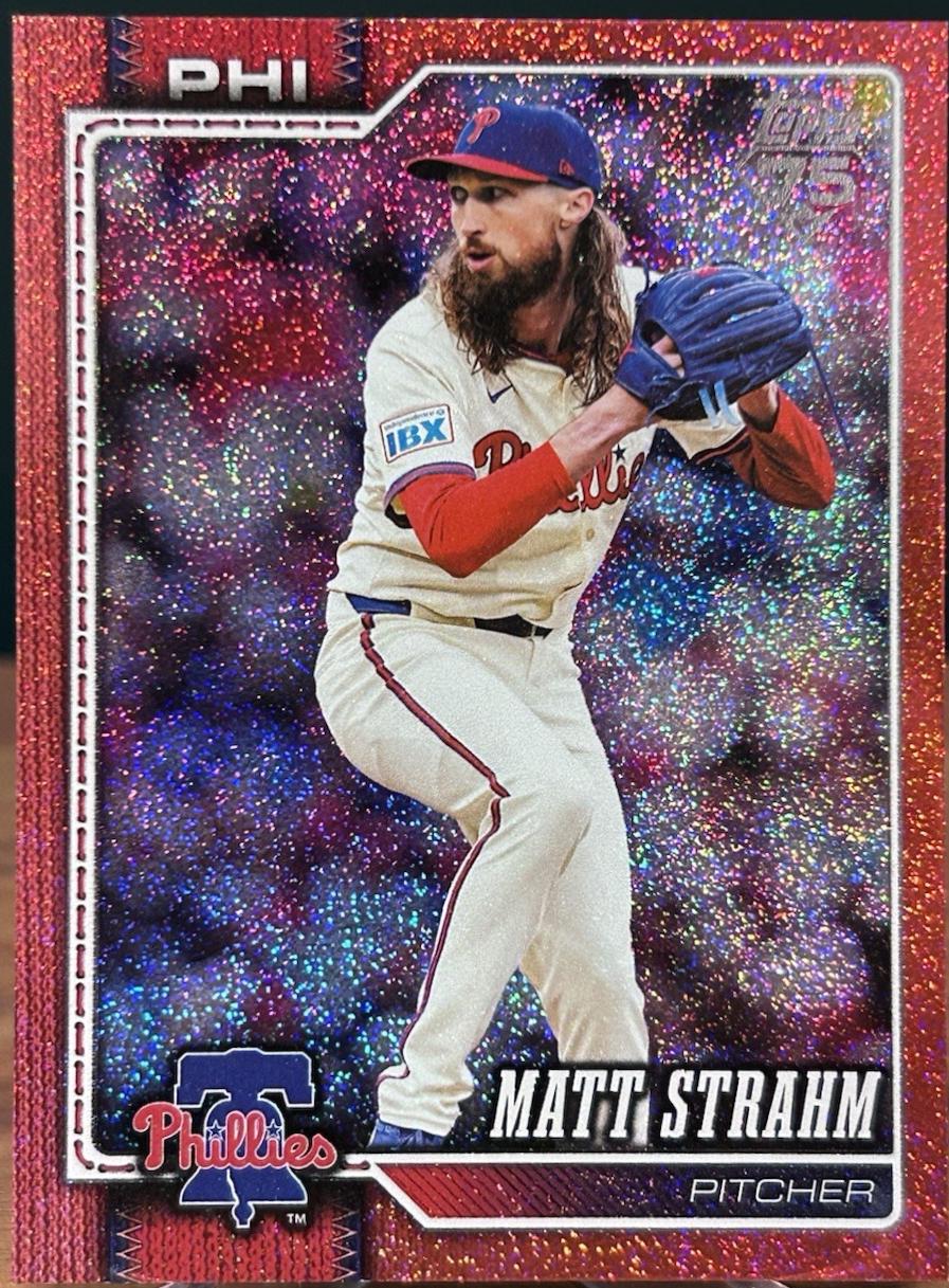 Matt Strahm [Red Sandglitter] #298