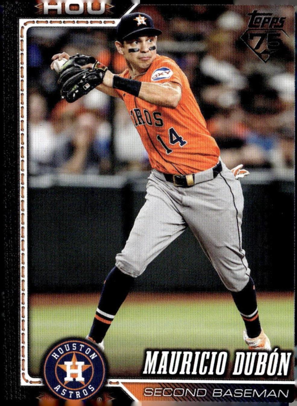 Mauricio Dubon [Black Border] #191