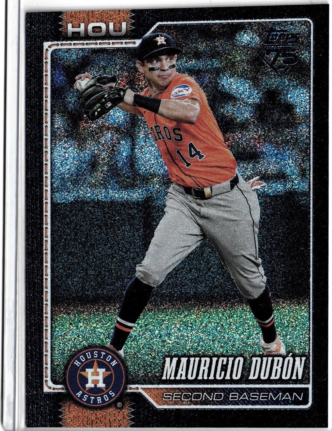 Mauricio Dubon [Black Sandglitter] #191