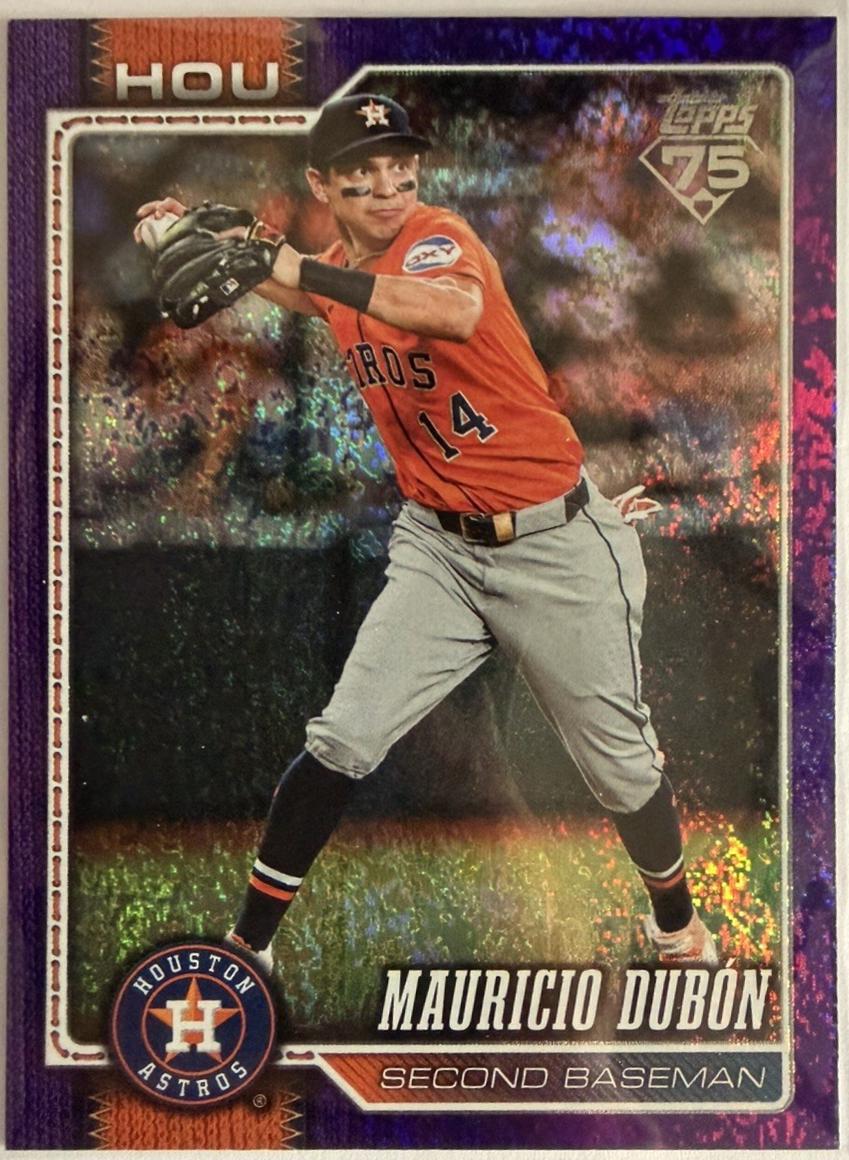 Mauricio Dubon [Purple Rainbow] #191