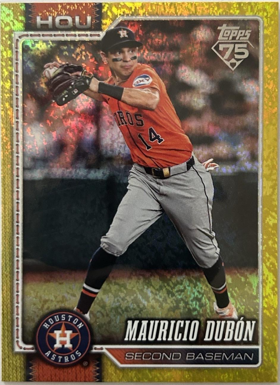 Mauricio Dubon [Yellow Rainbow] #191