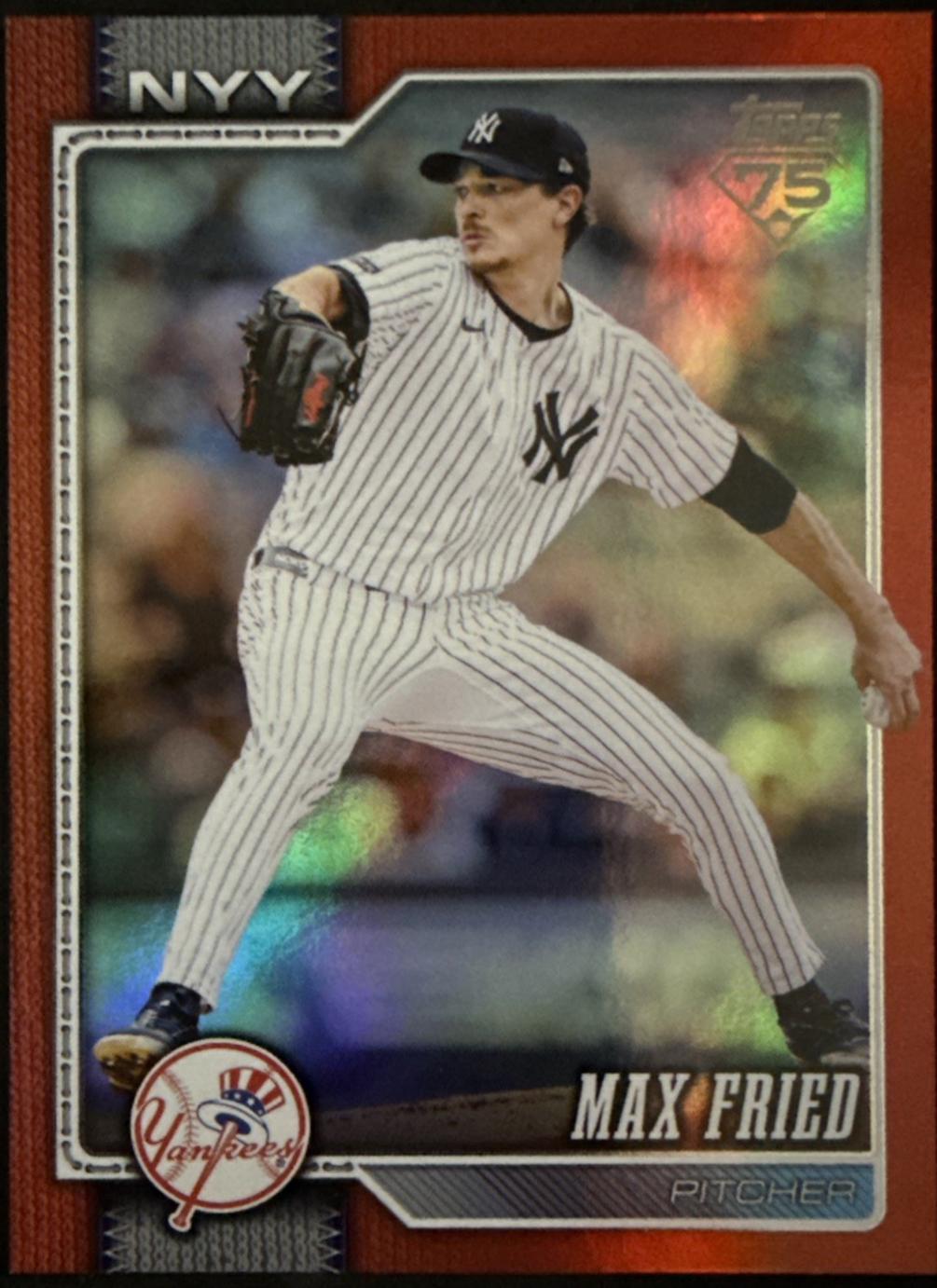 Max Fried [Red Rainbow] #270