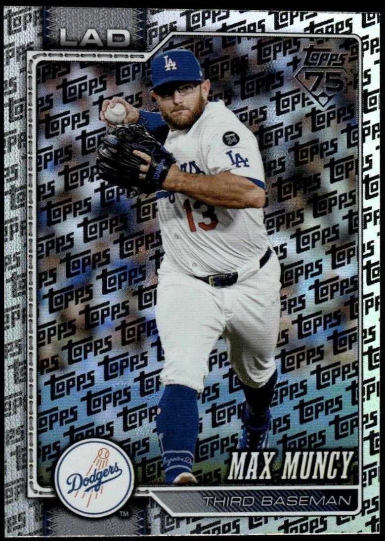 Max Muncy [Topps Foil Pattern] #252