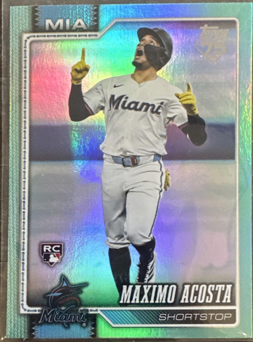 Maximo Acosta [Aqua Rainbow] #172