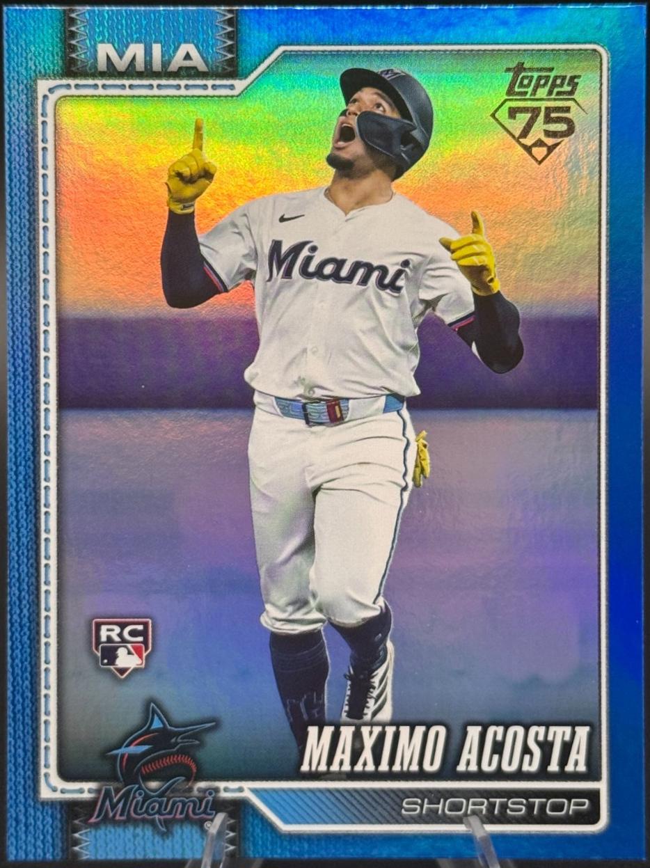 Maximo Acosta [Blue Rainbow] #172