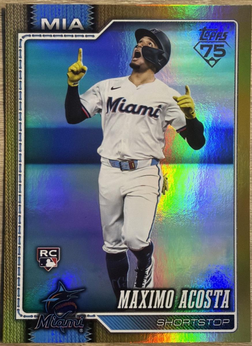 Maximo Acosta [Gold Rainbow] #172