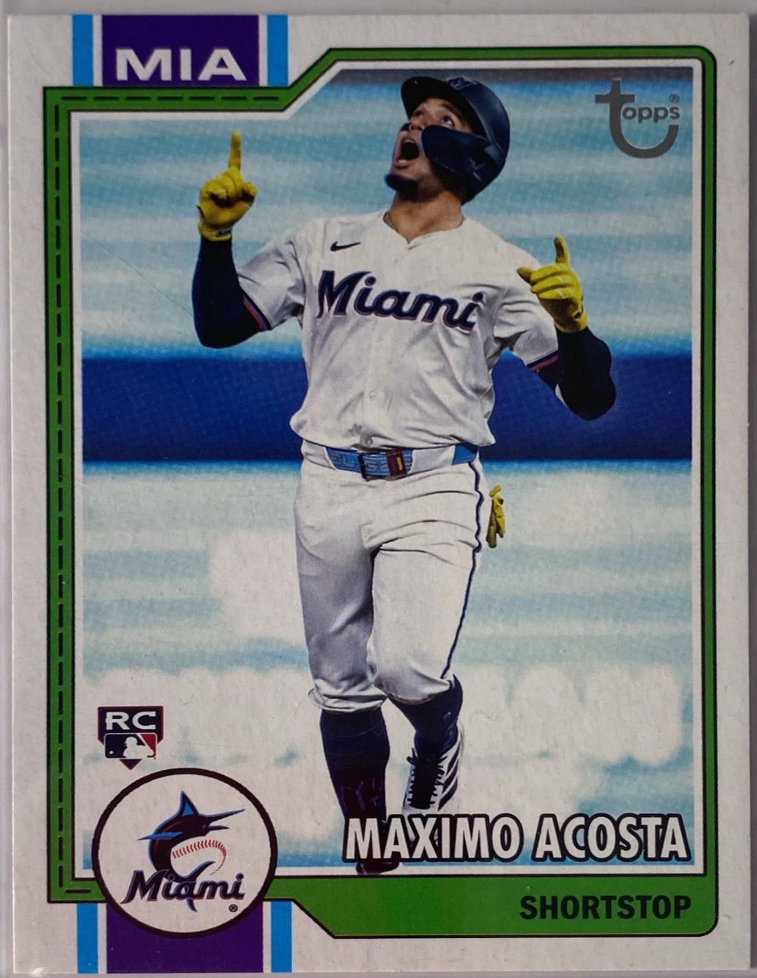 Maximo Acosta [Vintage Stock Variation] #172