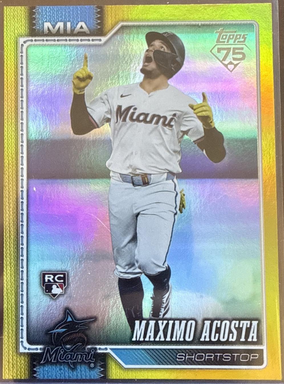 Maximo Acosta [Yellow Holo] #172